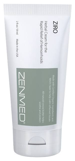 ZENMED ZIRO Natural Hemorrhoid Cream 2 oz.