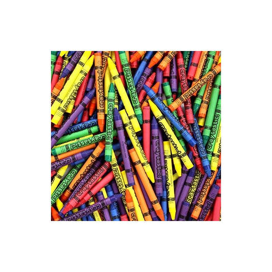 (264) Bulk Premium Crayons (6 Colors) Safety Tested Compliant with ASTM D-4236