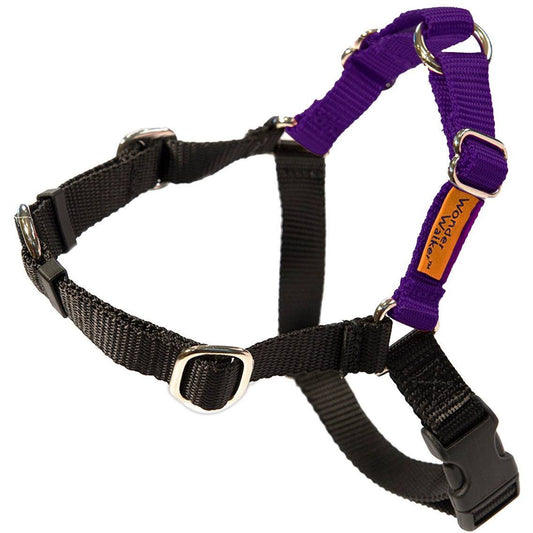 Wonder Walker Body Halter Dog Harness - Tiny - Purple