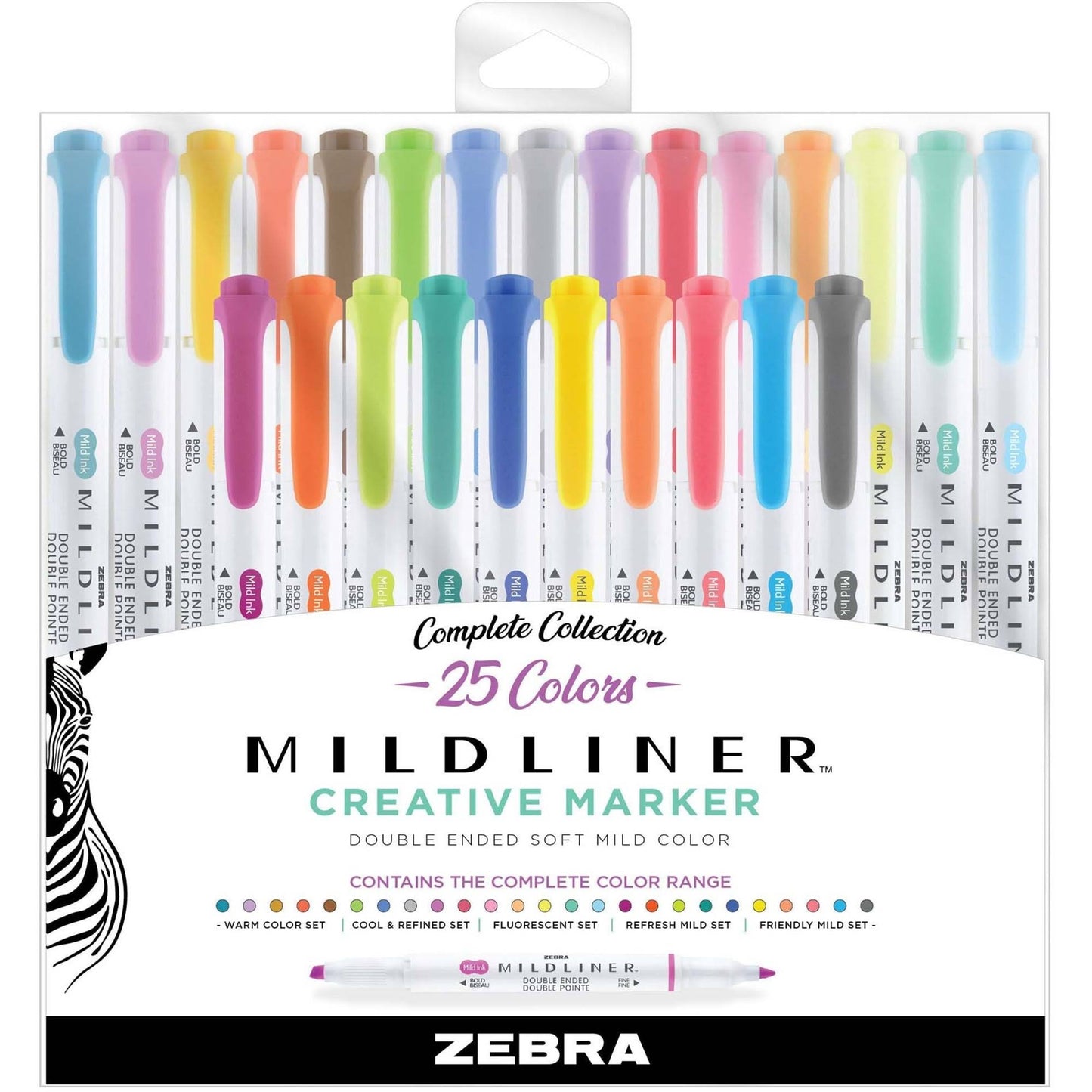 Zebra Mildliner Double Ended Highlighter