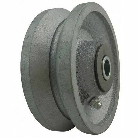 Zoro Select 400K36 Caster Wheel,400 Lb.,1/2 Bore Dia.