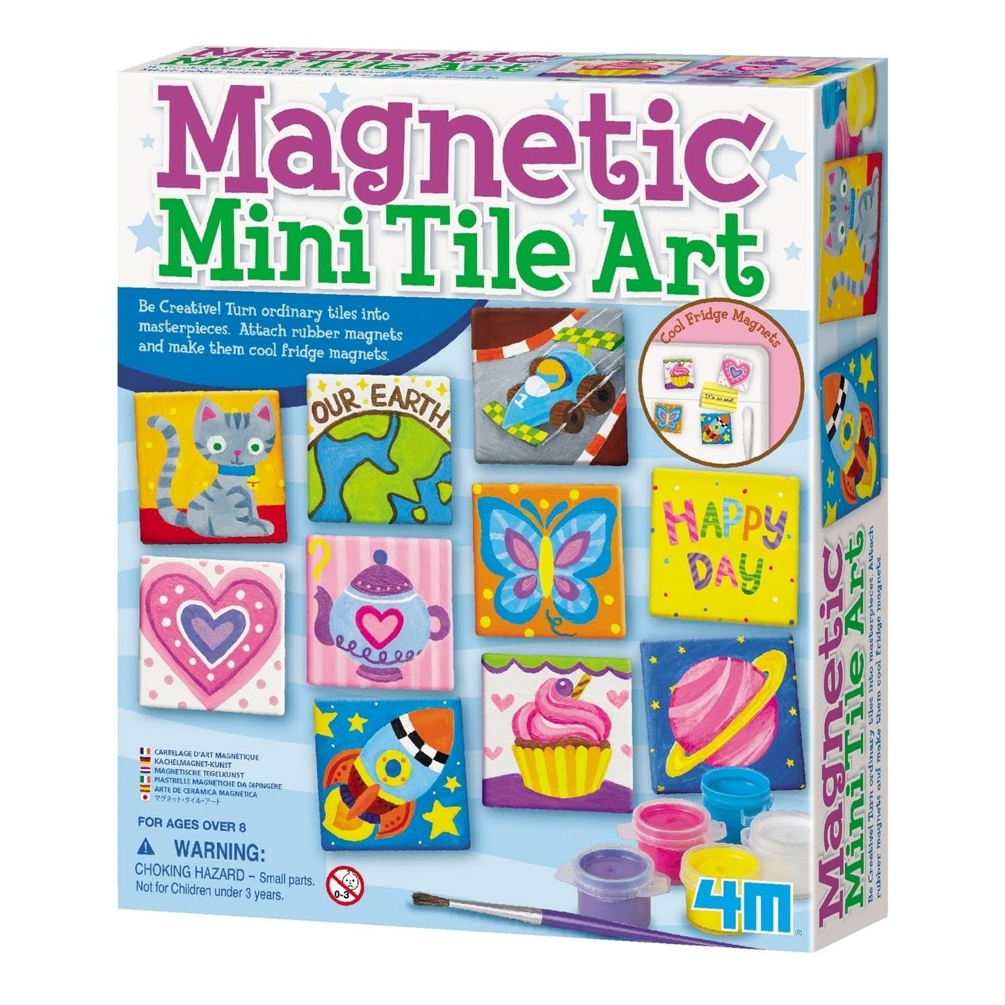 4M Magnetic Tile Art