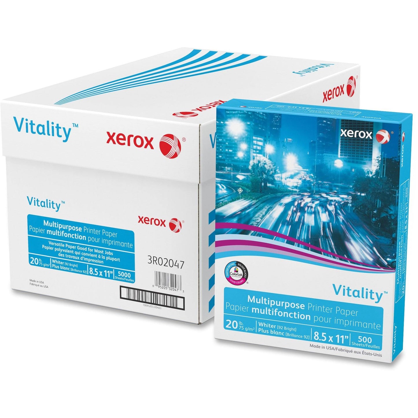 Xerox Vitality 11 x 17 Multipurpose Paper 20 3r03761, White