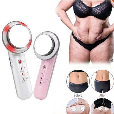 3in 1 Slimming Beauty Instrument EMS Ultrasonic Massager Slimming and Fat Burning