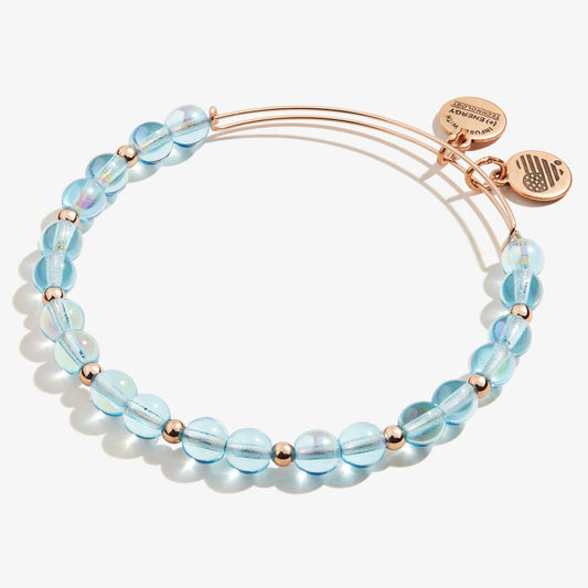 Alex and Ani Iridescent Beaded Bangle