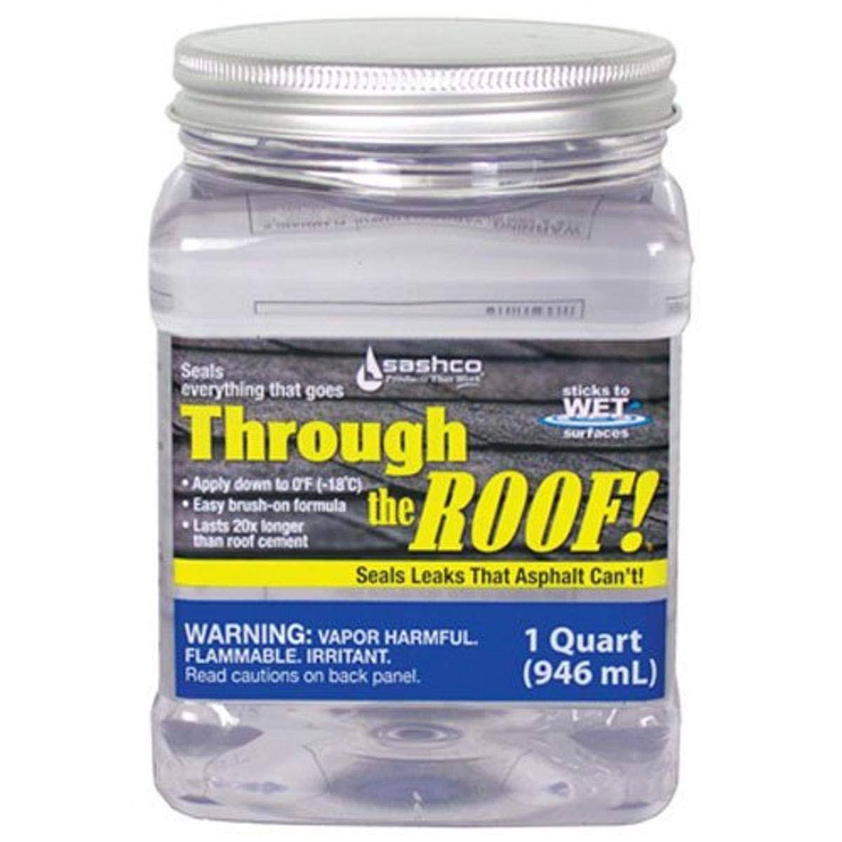 1-Quart Clear Through The Roof Sealant