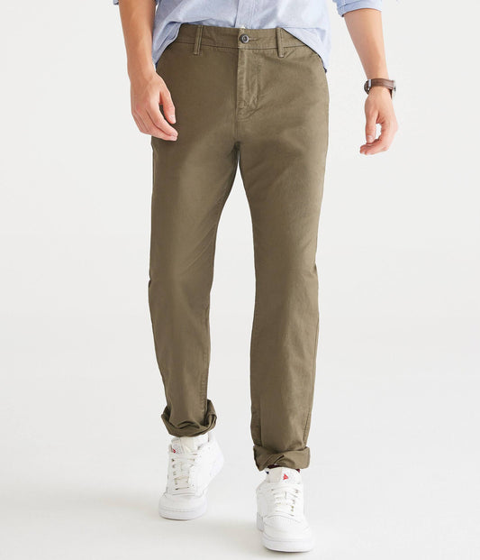 Aeropostale Mens Slim Straight Chinos Size