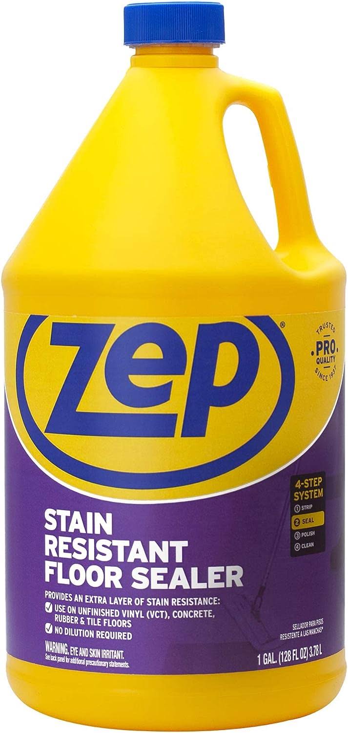 Zep Zufslr128 1 gal. Stain-Resistant Floor Sealer (Case of 4)