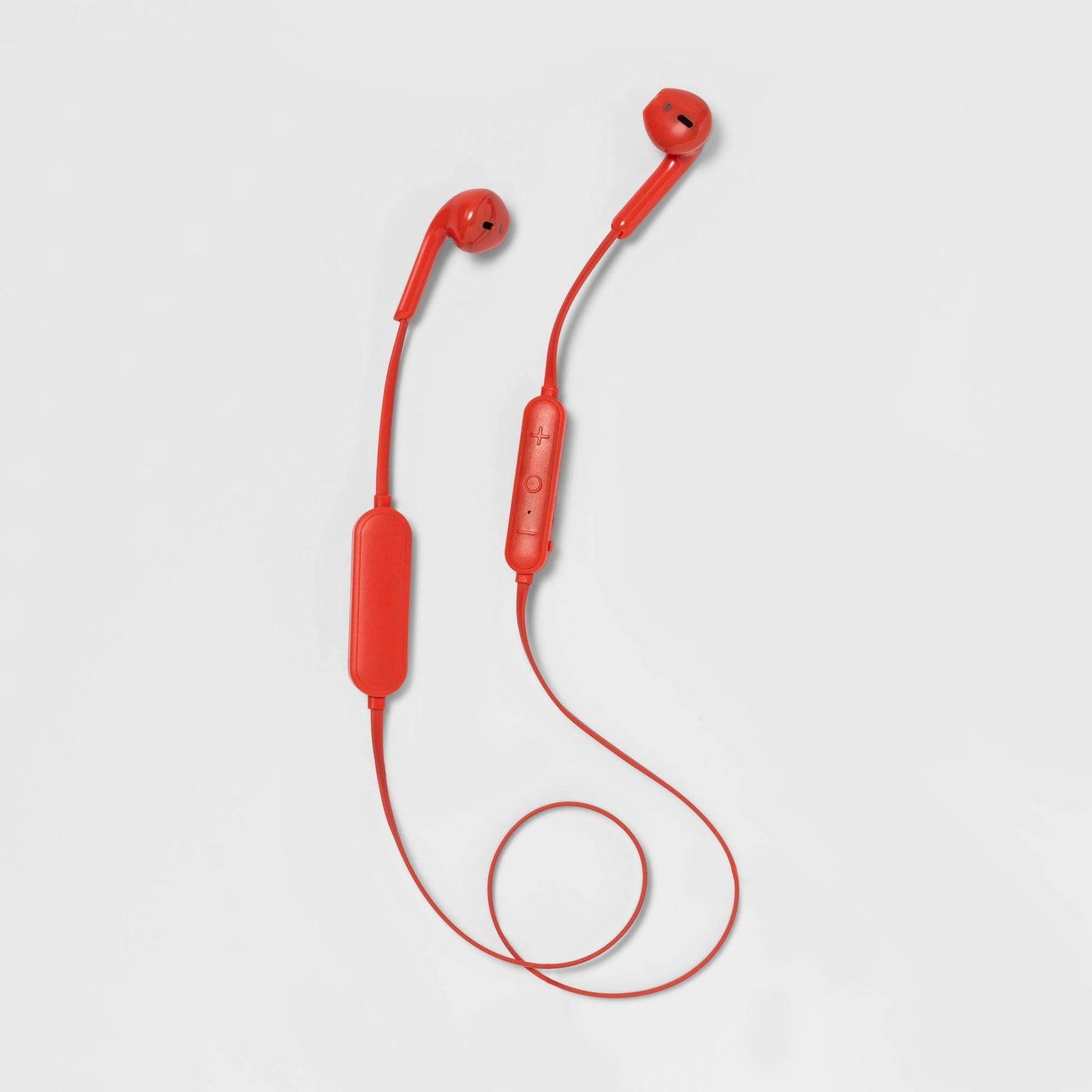 Wireless Bluetooth Flat Earbuds - Heyday Vibrant Coral