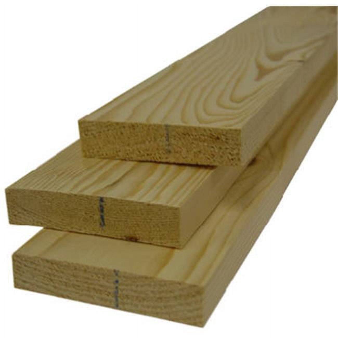 Alexandria Moulding 0Q1X4-70096C 1 x 4 in. 8 ft. Common Pine Board