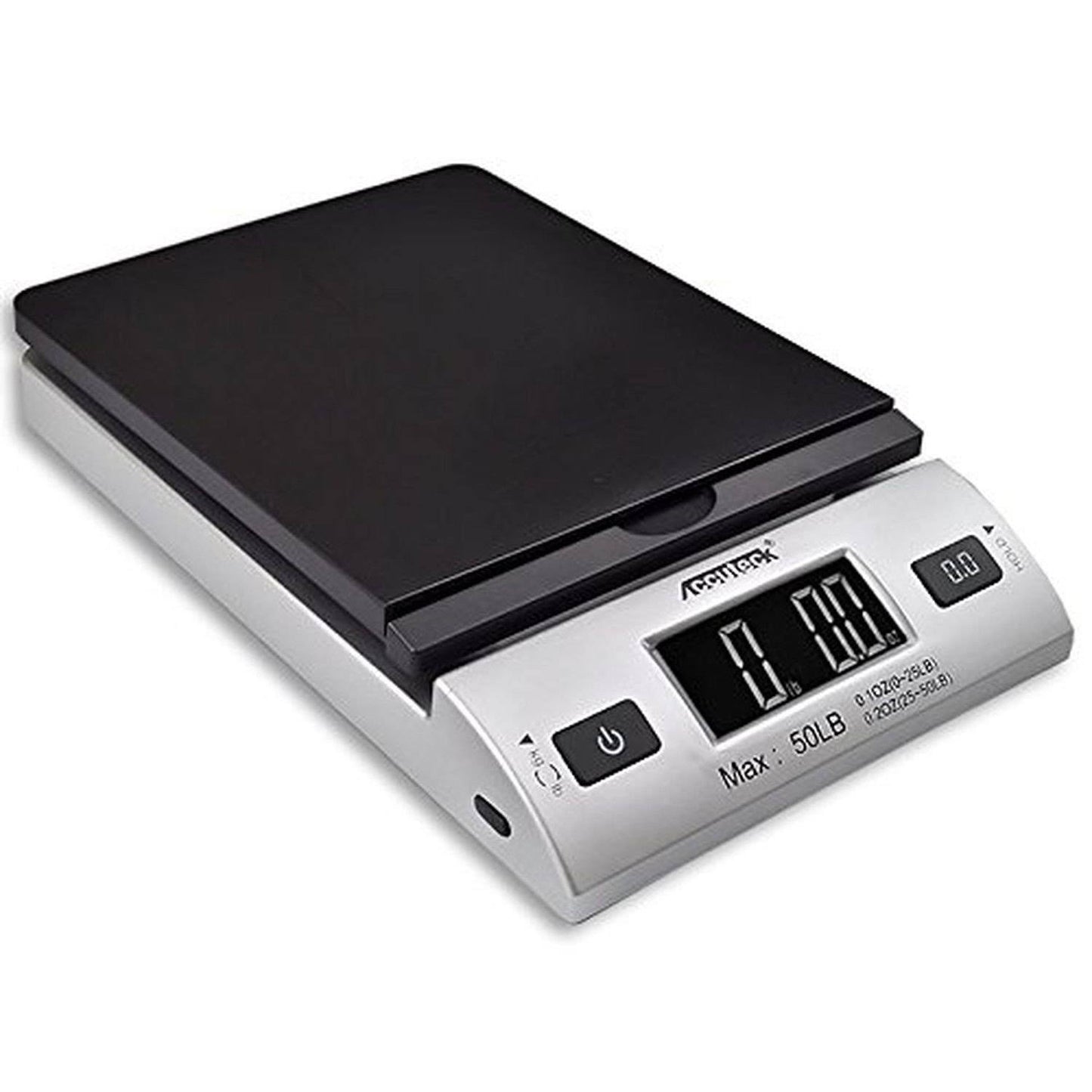 Accuteck All-in-1 Series W-8250-50bs A-pt 50 Digital with AC Adapter, Silver