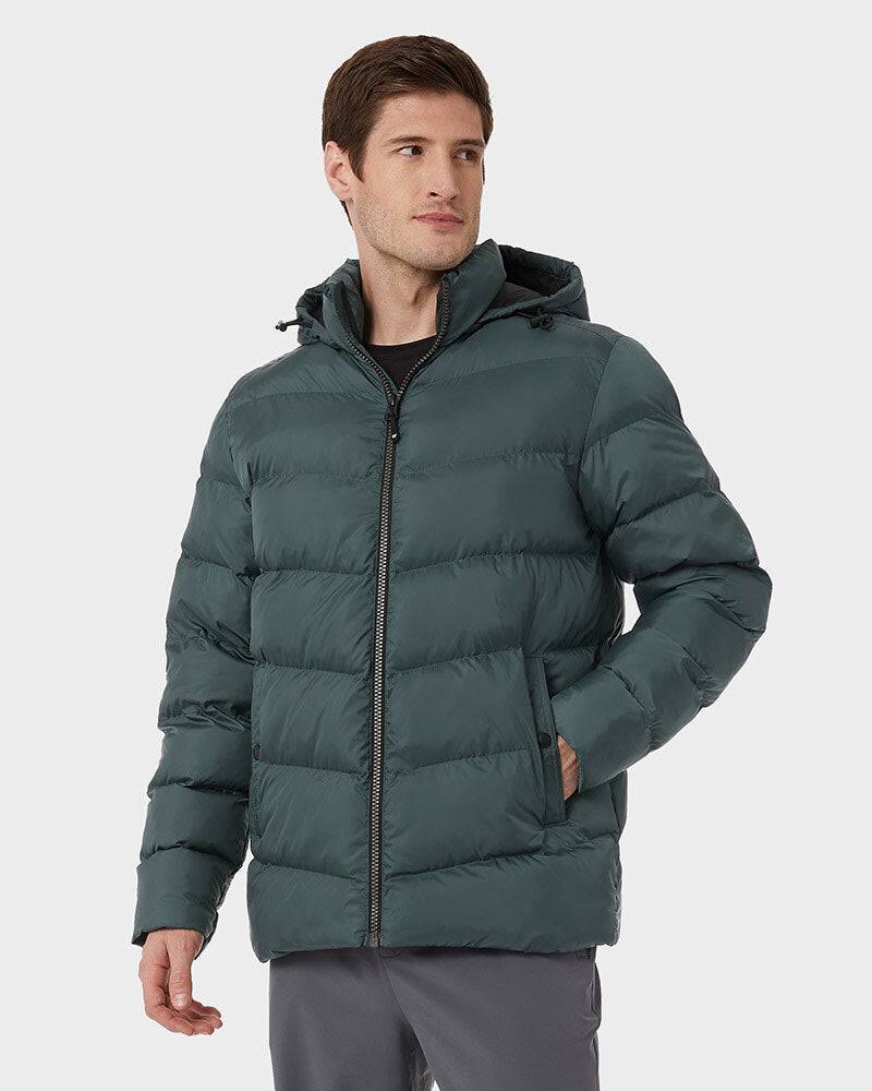 32 Degrees Mens Microlux Heavy Poly-Fill Puffer Jacket