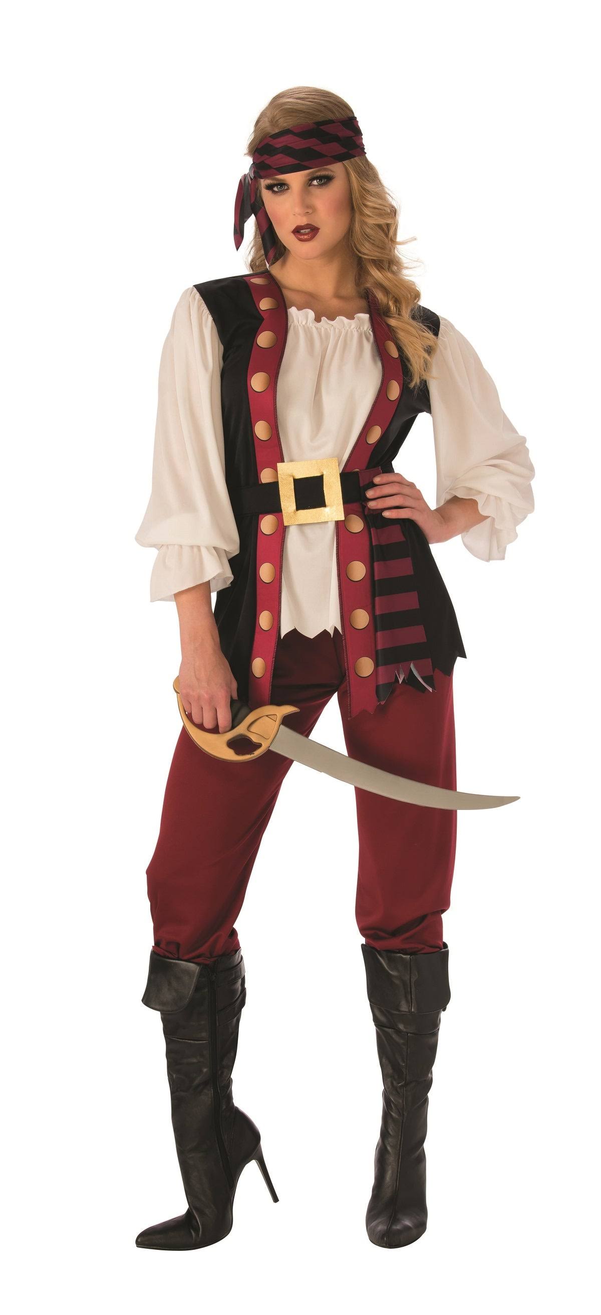 Womens Lusty Pirate Costume