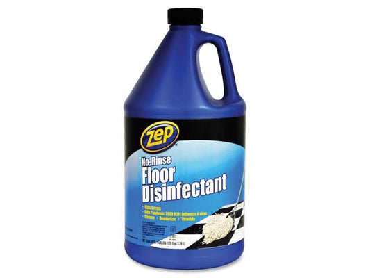 Zep Commercial No-Rinse Floor Disinfectant - 1 Gallon