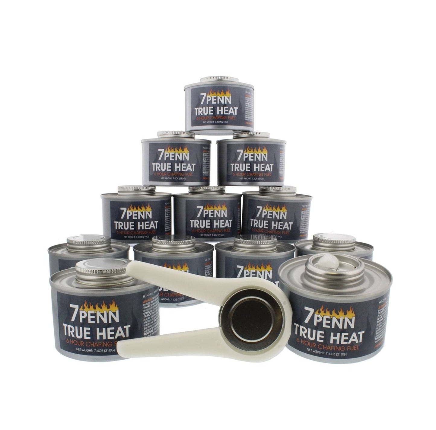 7penn 6 Hour Fuel for Chafing Dish - 36pk Chafing Dish Burners with Lid Openers, Size: 3 Pack