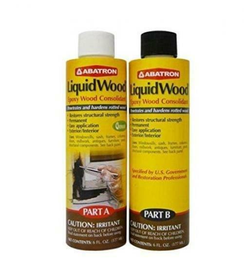 Abatron LiquidWood Clear Epoxy Wood Consolidant Kit 12 oz