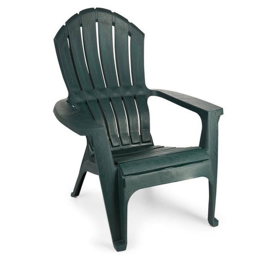 Adams 8371-94-3902 RealComfort Adirondack Chair, Teal, Resin