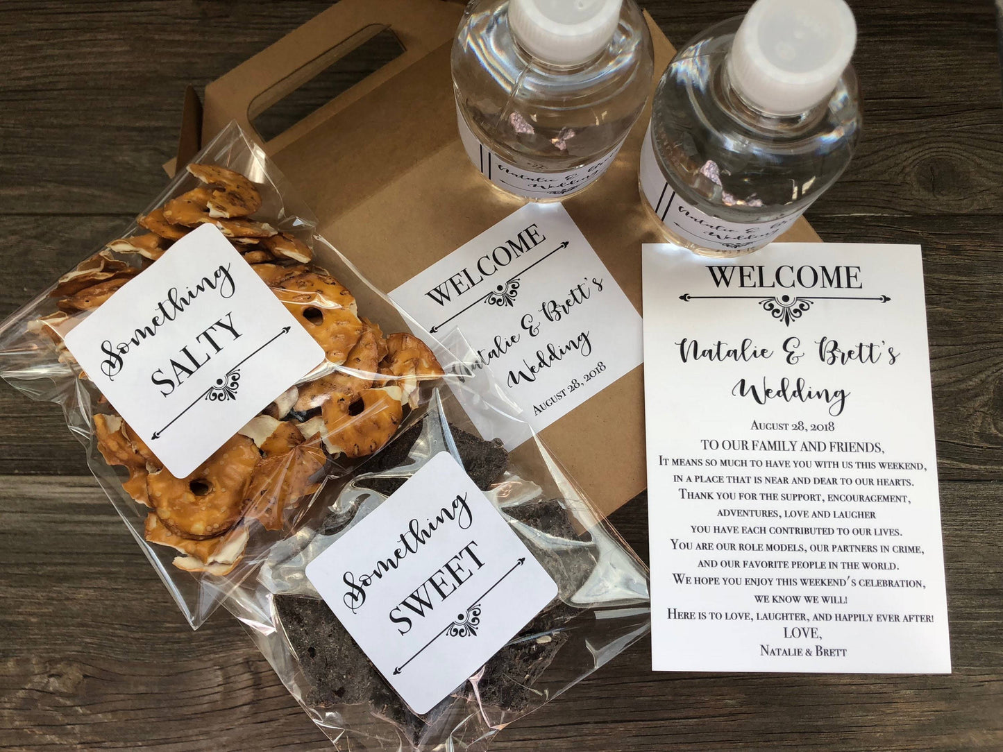 Welcome Bag, Wedding Welcome Bag, Welcome Bag Kit, Hotel Bags, Welcome letter, Wedding Guest Bag, WELCOME BAG