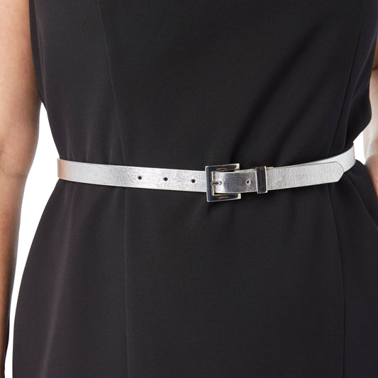 Womens Skinny Belt by Jessica London in Black (Size 22/24)