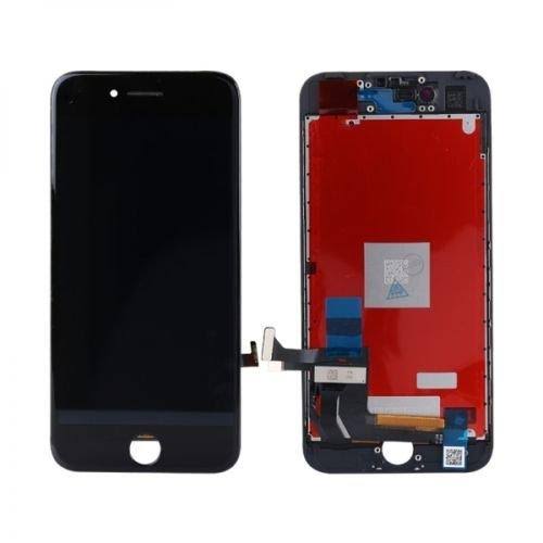 ZTR LCD Screen Replacement Fits iPhone 7 4.7 inch Display Full Complete Digitizer Assembly Frame Set Front Glass (Black)