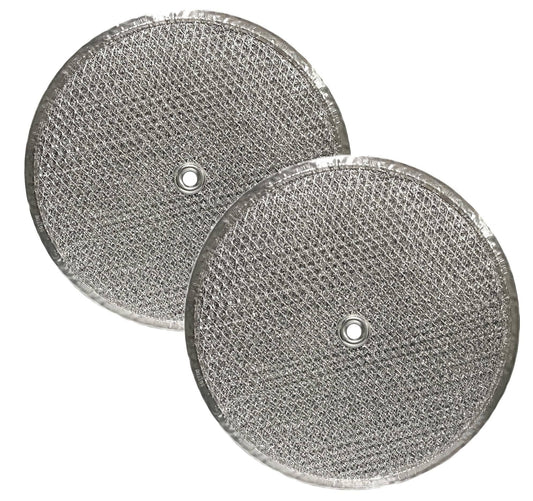 2 Pack 9-1/2 Round x 3/32 with Center Hole Range Hood Aluminum Grease Filters AFF9.5-R by Air Filter Factory