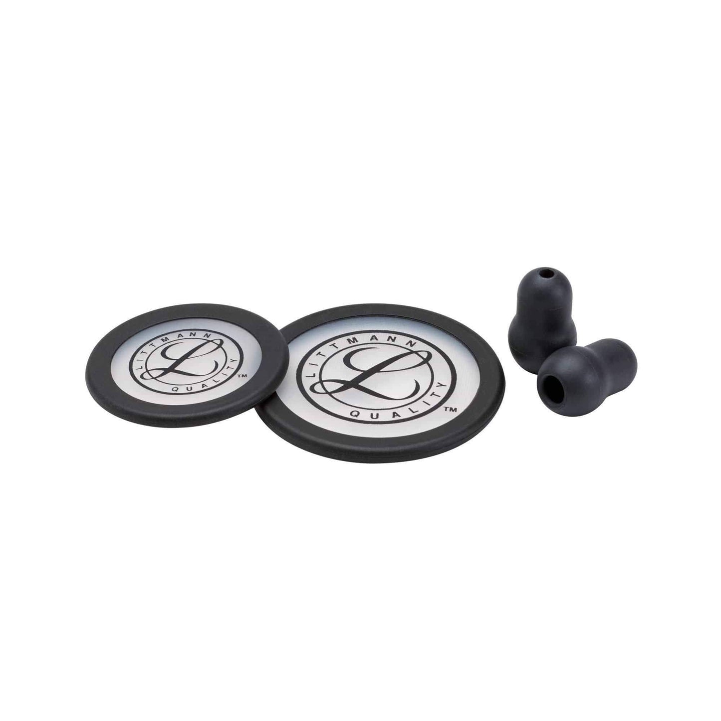 3M 40016 Littmann Stethoscope Spare Parts Kit, Classic III, Black