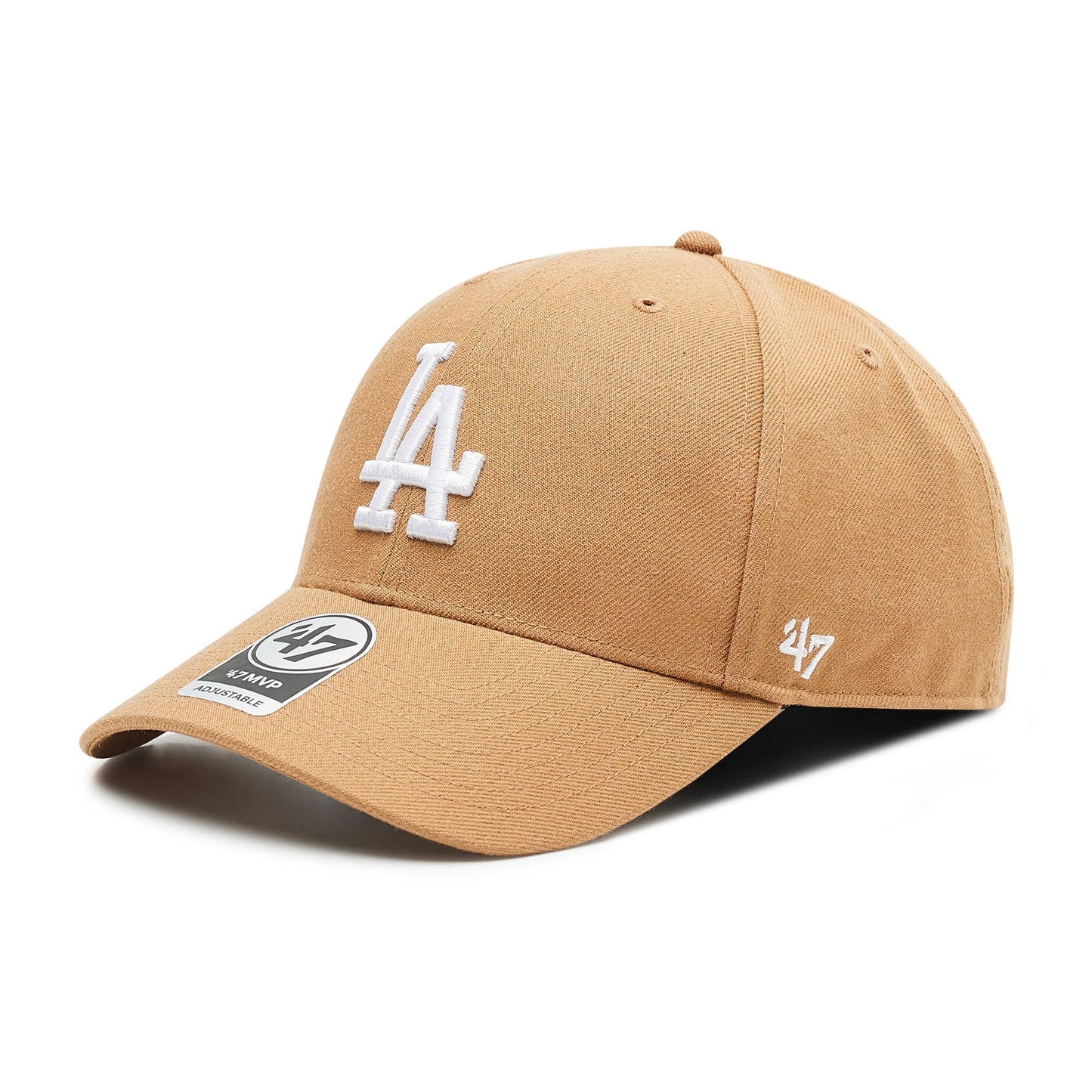 47 Brand - Cap MLB Los Angeles Dodgers MVP, Unisex, Dark Maroon, OSFA