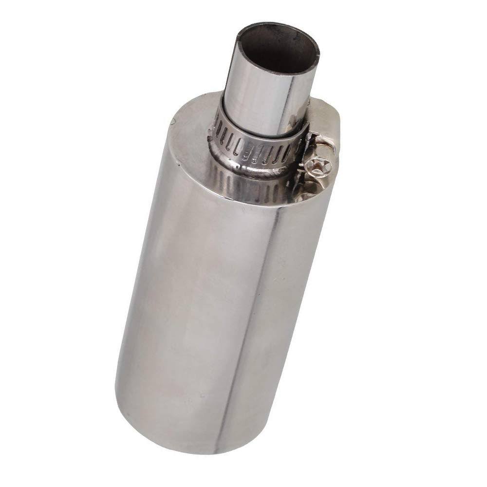 Acxico 1Pcs Stainless Steel Silencer for 23CC-35CC Gasoline Engine Accelerating Tube DIY