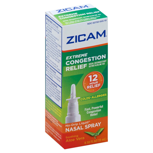 Zicam Nasal Spray, No-Drip Liquid - 0.50 fl oz