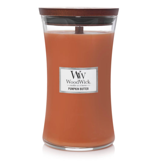 WoodWick Pumpkin Butter 10oz. Jar Candle Brown