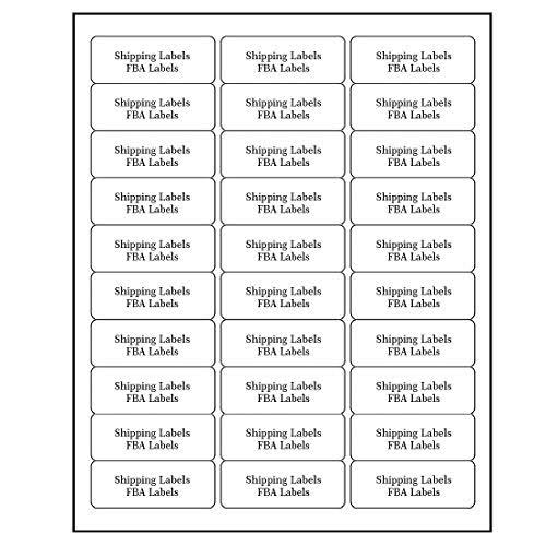 Address Labels for Inkjet Printers 1 x 2-5/8 Pack of 3000 Labels