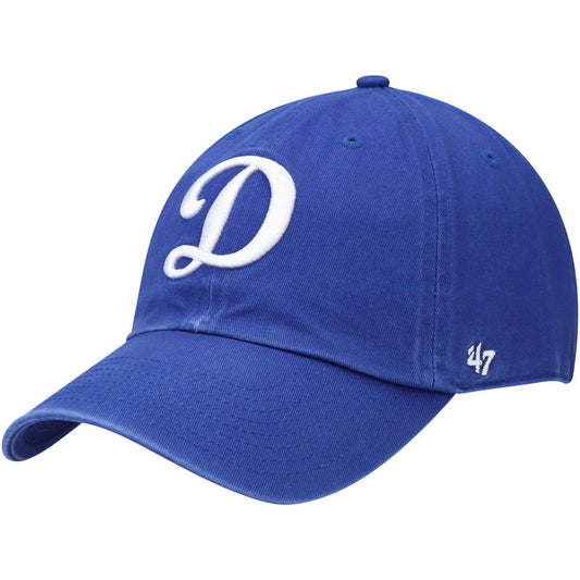 47 Brand Los Angeles Brooklyn Dodgers Cooperstown Royal Clean Up Hat Nwt