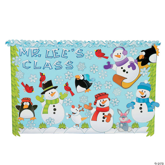 Winter Wonderland Bulletin Board Set