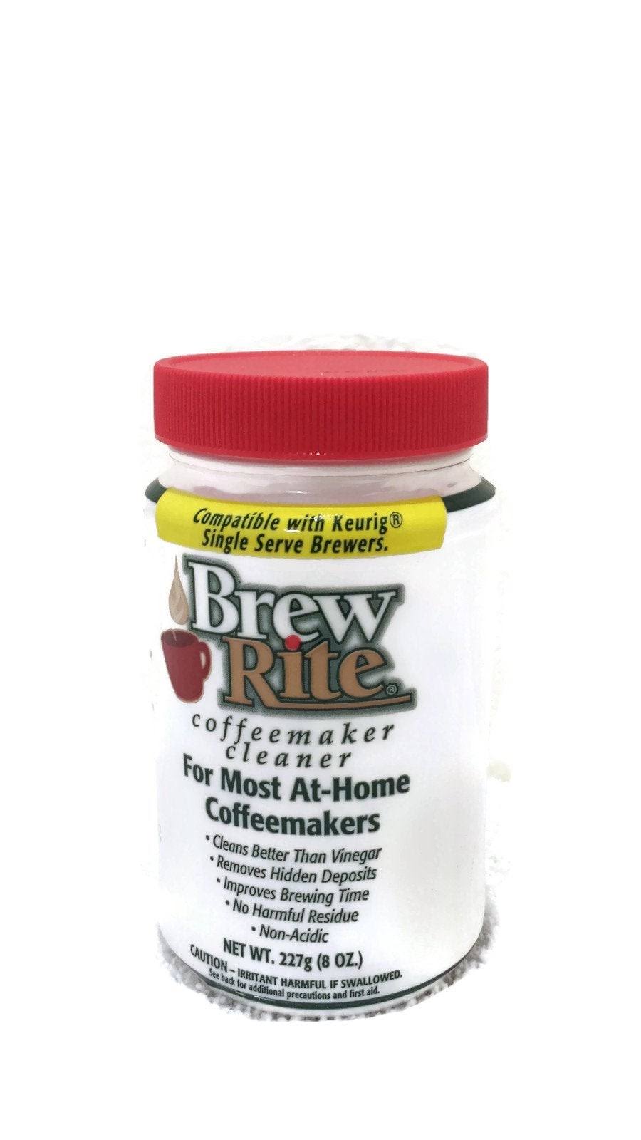 4 Brew Rite Cleaner for Automatic Drip Coffee and Espresso Machines