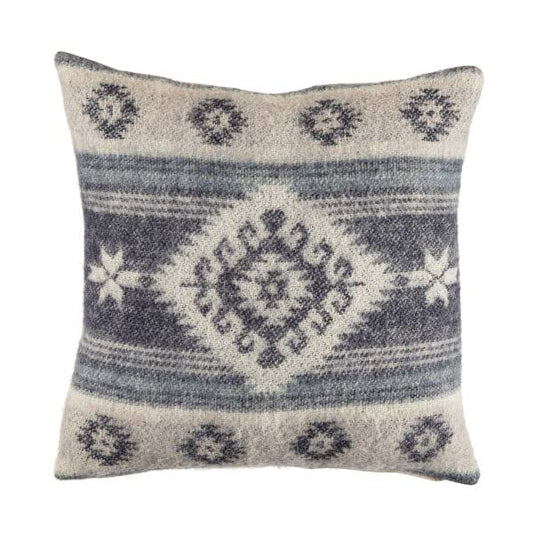 White River Home Upper Mesa Falls Wool Pillow - Green