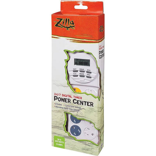 Zilla 24/7 Digital Timer & Power Center