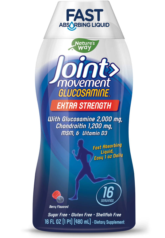 Wellesse Joint Movement Glucosamine Dietary Supplement Liquid - Berry - 16oz