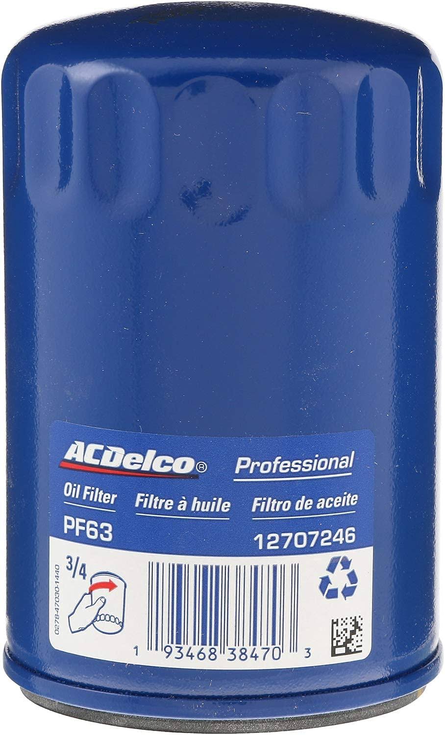 ACDelco Pf63e Professional Engine Oil Filter