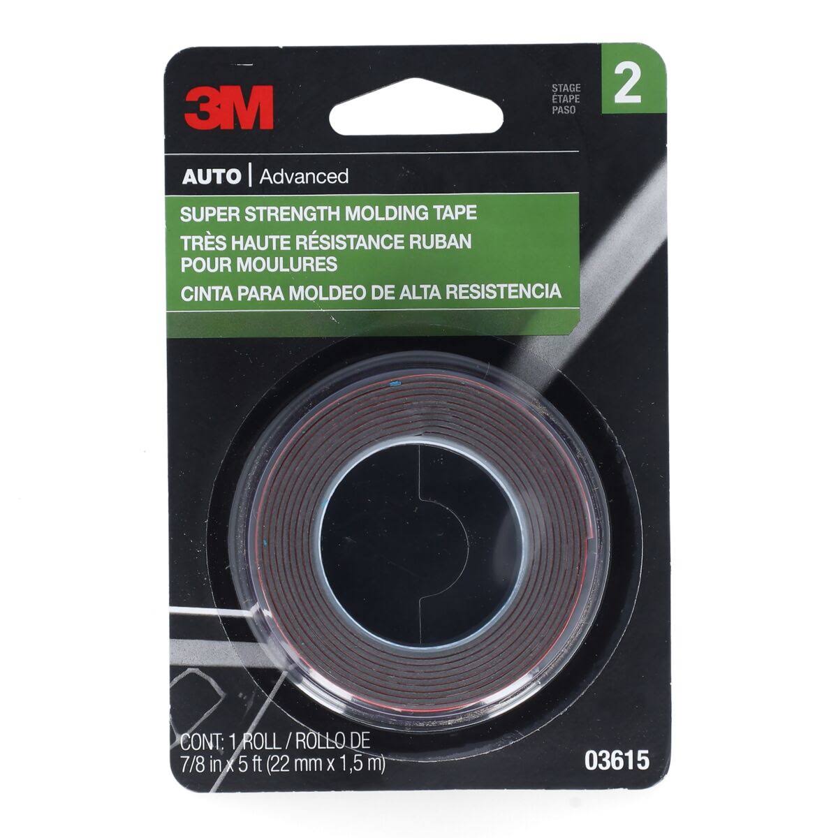 3M 03615 Molding Tape, 7/8 x 5