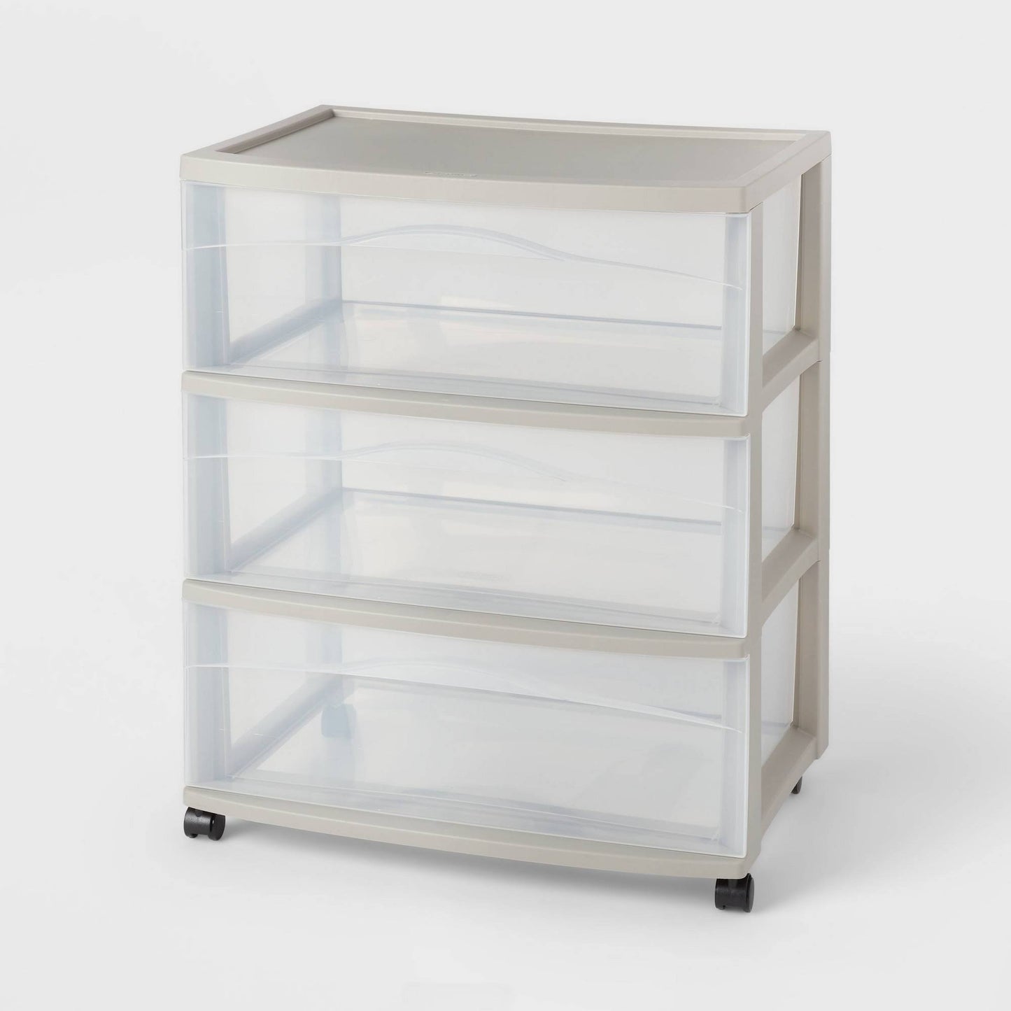 3 Drawer Medium Cart White - Brightroom