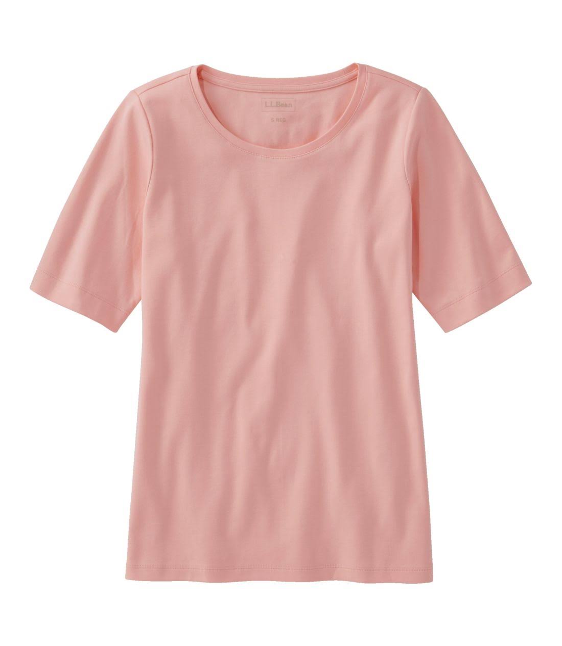 Womens L.L.Bean Jewelneck Tee