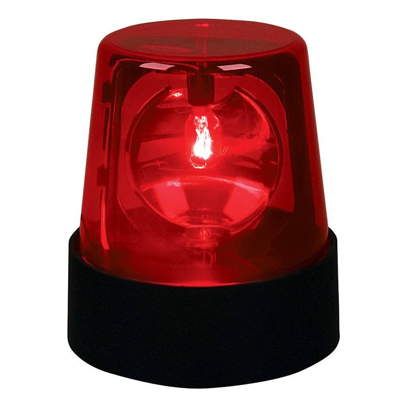 7 Red Police Beacon Light