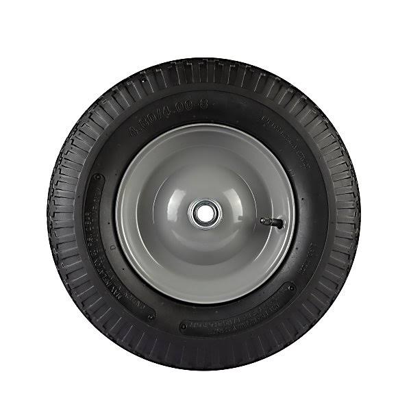 16 in. x 4-8 in. PR 3013-1 Diamond Tread Pneumatic Wheels, 3/4 in. Bore Size