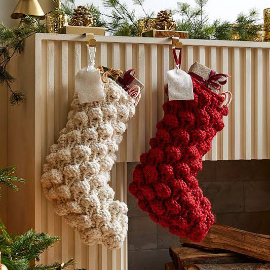 West Elm Chunky Knit Stocking