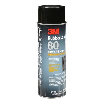 3M Rubber & Vinyl 80 Spray Adhesive - 19 oz