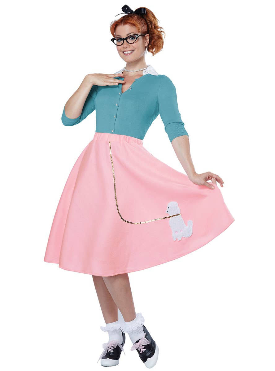 Adult Pink Poodle Skirt Costume