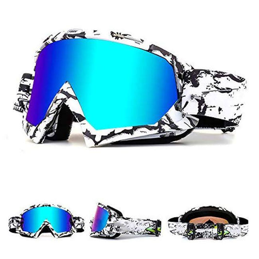 Zsling OTG Ski Snow Goggles, UV Protection Anti Fog Snowboard Goggles for Men Women Youth