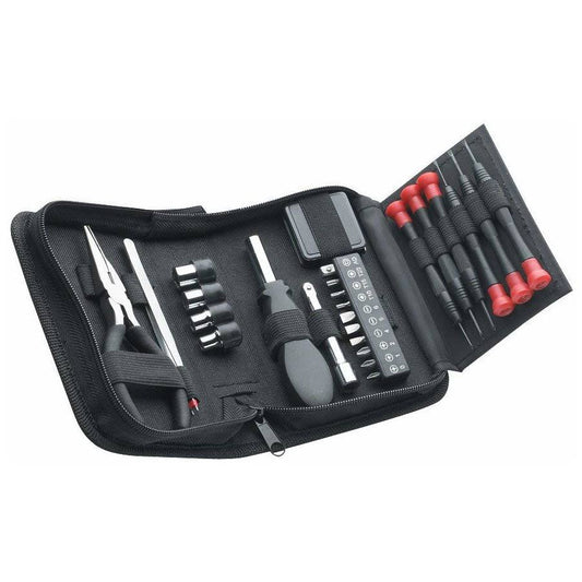 Allied Tools 49032 25-Piece Tri-Fold Mini Tool Set, Size: 25pc