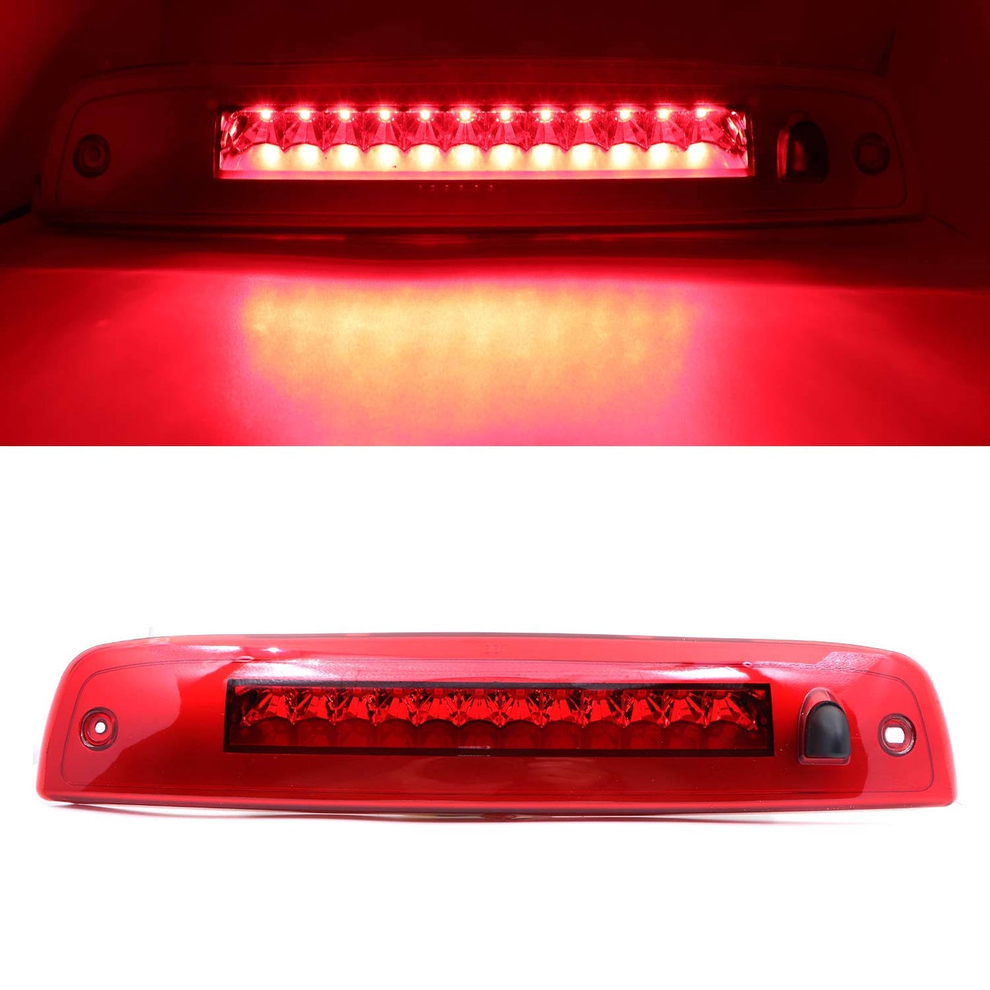 3rd Third Brake Light High Mount Stop Light Lamp Replacement for 2002-2010 Ford Explorer 2008-2011 Mercury Mariner , Ford Escape, Mercury