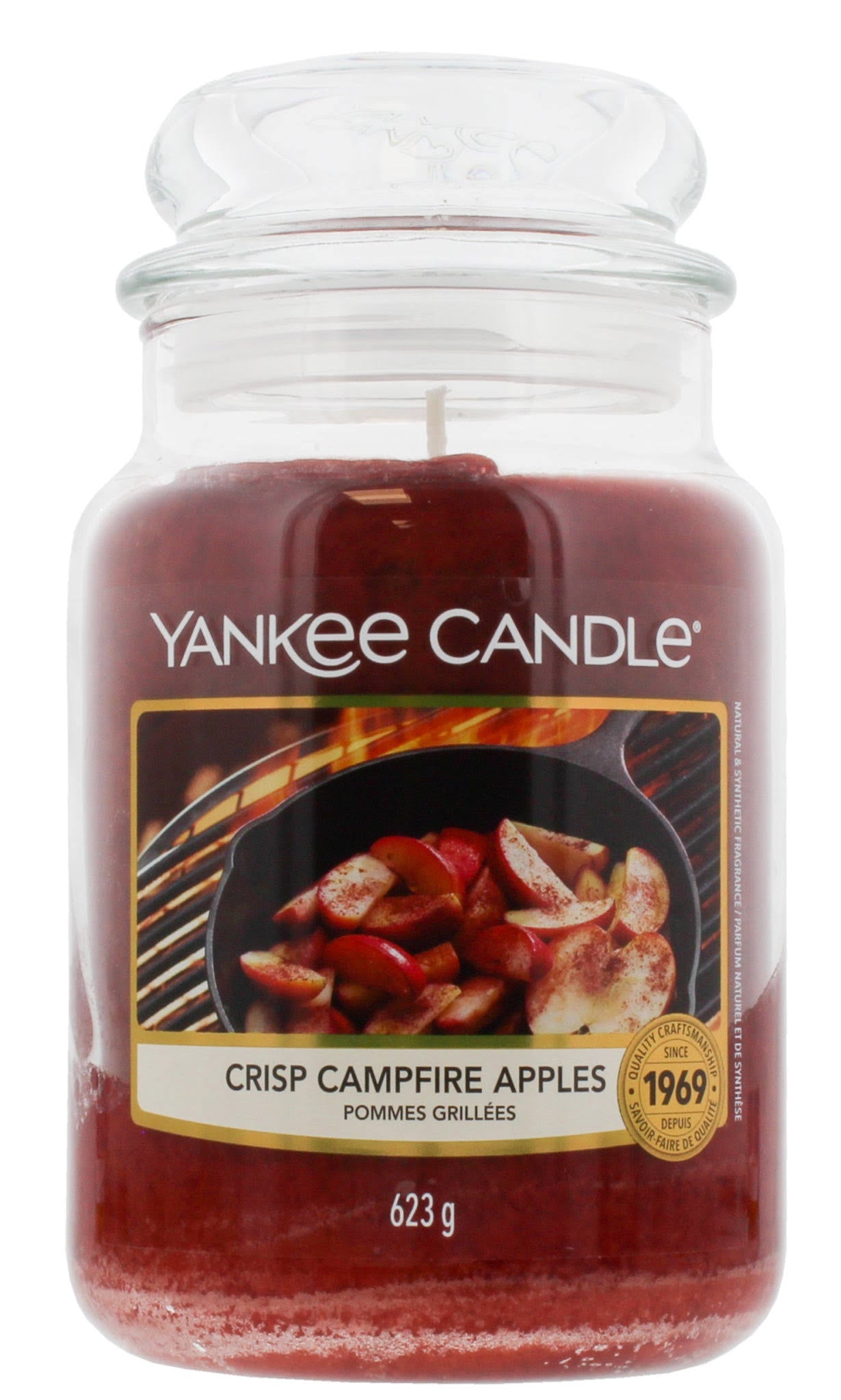 Yankee Candle Crisp Campfire Apples Candle Large Jar 623g